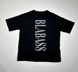 BLABASS MARK TEE  / BLACK